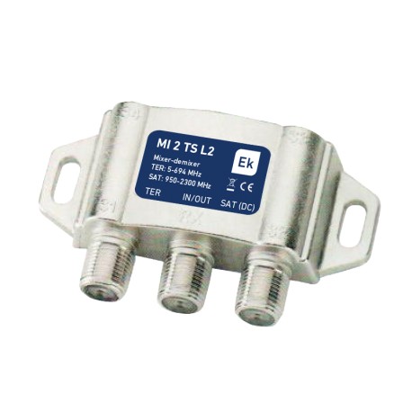 MI2TS-L2 / Mezclador / Desmezclador TV-SAT LTE2 (5G) EK