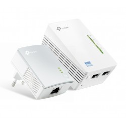 TL-WPA4220KIT / Kit PLC Powerline WiFi AV600   600Mbps / 300Mbps (WiFi)
