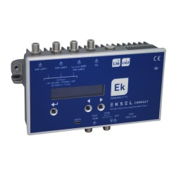 EKSEL-COMPACT / Central programable digital con filtros ultraselectivos 4 entradas >70dB EK