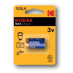 PILA 123 / Pila de litio tipo 123 (3V) Kodak