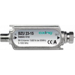 BZU-23-15 / Ecualizador lineal fijo CATV 5-1000MHz (15dB) Axing