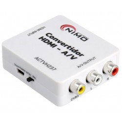 HDMI-AV / Conversor HDMI a AV (3 RCA) activo Nimo