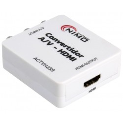 AV-HDMI / Conversor AV (3 RCA) a HDMI activo Nimo