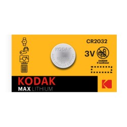 CR2032 / Pila de litio tipo botón CR2032 (3V) Kodak