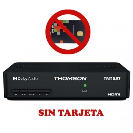 THS-806 / Receptor TNT-SAT HD sin Tarjeta Thomson