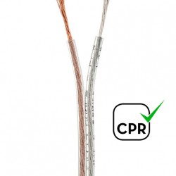 WIR-8023 / Cable paralelo libre de oxígeno 2x1,5mm Cu (100m) Nimo