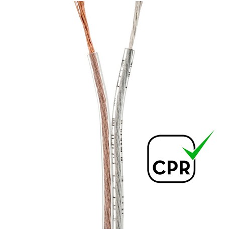WIR-8023 / Cable paralelo libre de oxígeno 2x1,5mm Cu (100m) Nimo