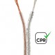 WIR-8024 / Cable paralelo libre de oxígeno 2x2,5mm Cu (100m) Nimo