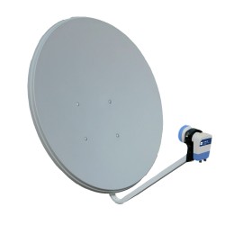 ODS82-1 / Antena parabólica 82cm tipo offset acero (embalaje individual) EK