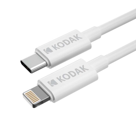 USBC-LIG/PRM - Cable Premium carga/datos USB C - Lightning (1m) Kodak