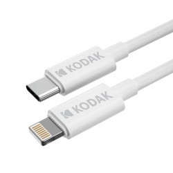 USBC-LIG / Cable carga/datos USB C -> Lightning (1m) Kodak