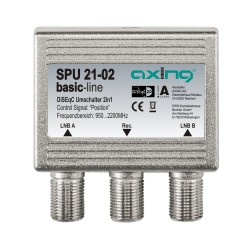 SPU-21-02 / Conmutador DiSEqC 2x1 Axing