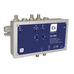 CA483 / Central amplificadora alta potencia (FM/BIII-DAB/UHF) 30/35/48dB EK