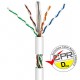 WIR-9028 / Cable UTP Categoría 6 LSZH blanco CCA  (100m) Nimo