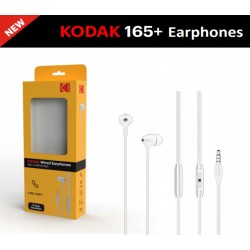 EARPHONES-165+ / Auriculares intraurales con cable y micro Kodak