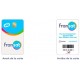 FRANSAT CARD / Tarjeta de abonado 4 años plataforma FRANSAT