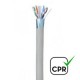 CAS/LFTP-C5E / Cable FTP Categoría 5e LSZH blanco Cu (305m)