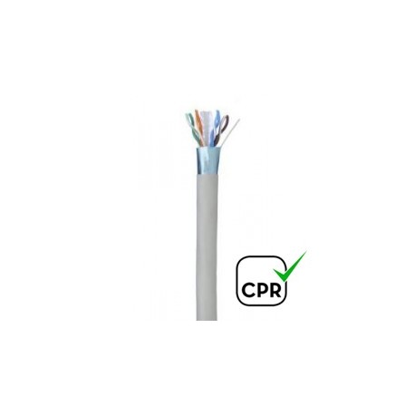 CAS/LFTP-C5E / Cable FTP Categoría 5e LSZH blanco Cu (305m)