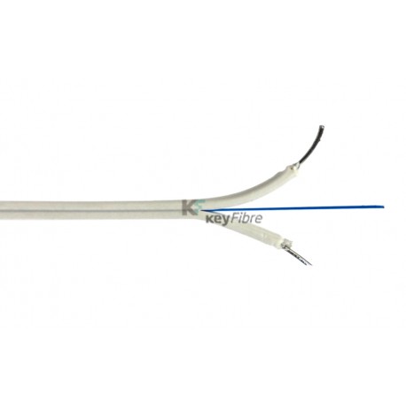 M1FOI-PL / Cable 1FO plano para interior 2mm Keyfibre  (1.010m)