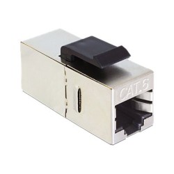 FLC-6F6F-K / Conector modular doble hembra RJ45 FTP Cat6 Keynet