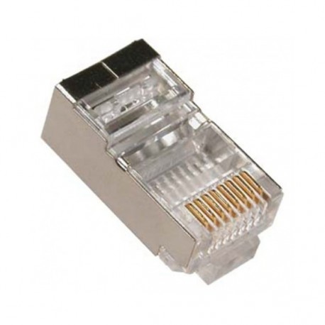 CON-922 / Conector RJ45 macho para cable FTP Cat. 6 (Blindado) Nimo
