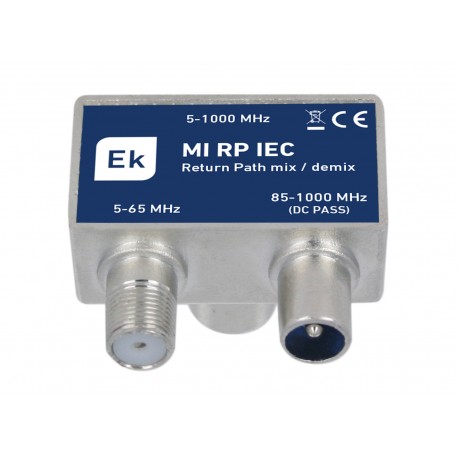 MI RPIEC / Mezclador-desmezclador DATA+TV para EKOAX instalación en toma
