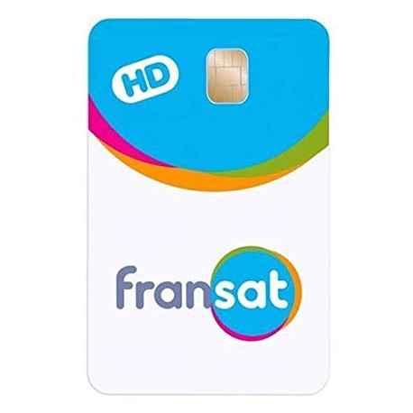 FRANSAT CARD / Tarjeta de abonado 4 años plataforma FRANSAT