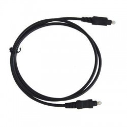 TOSLINK-1,5 / Cable fibra óptica audio TOSLINK macho (1,5m)