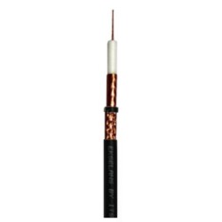 C-96N+ / Cable Coaxial 6,8mm Cu/CCA negro (100m) EK